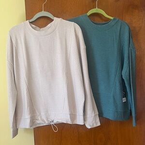 Simply Vera Vera Wang Ribbed Beige Sweater